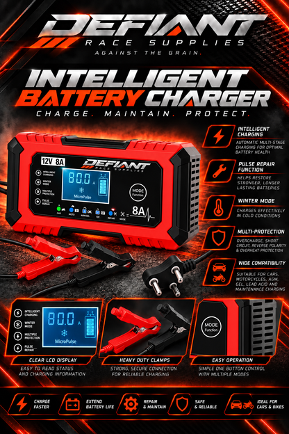 Defiant 12v Intelligent charger