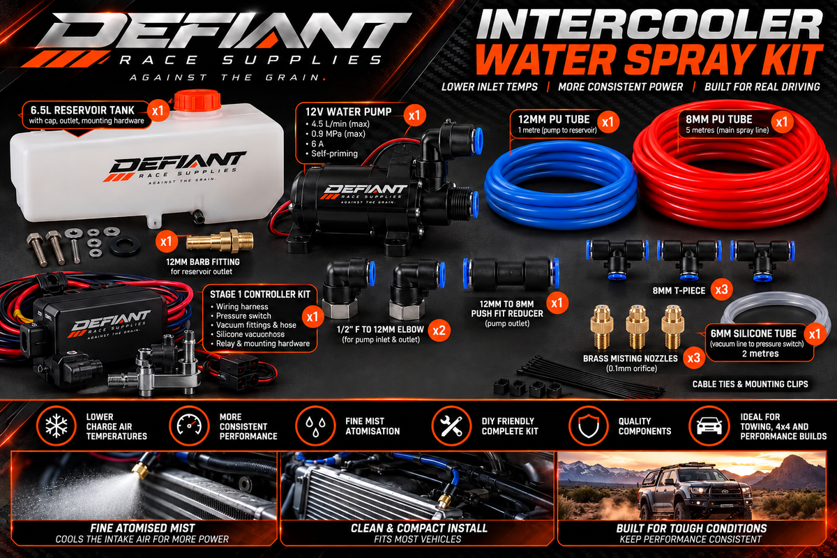 COMING SOON - Defiant Intercooler spray kit