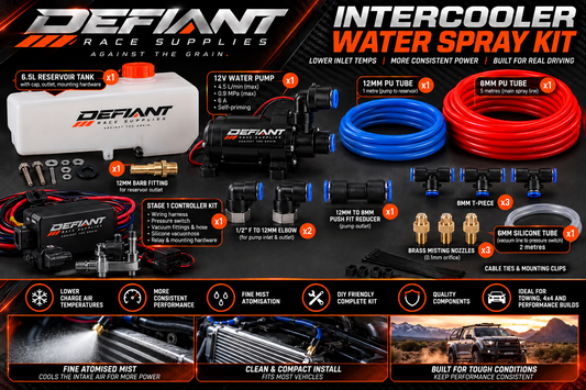 COMING SOON - Defiant Intercooler spray kit