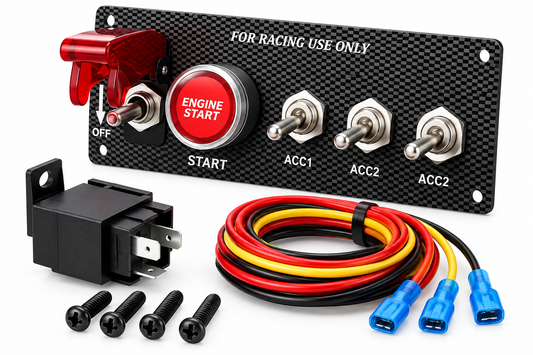 Racing switch panel